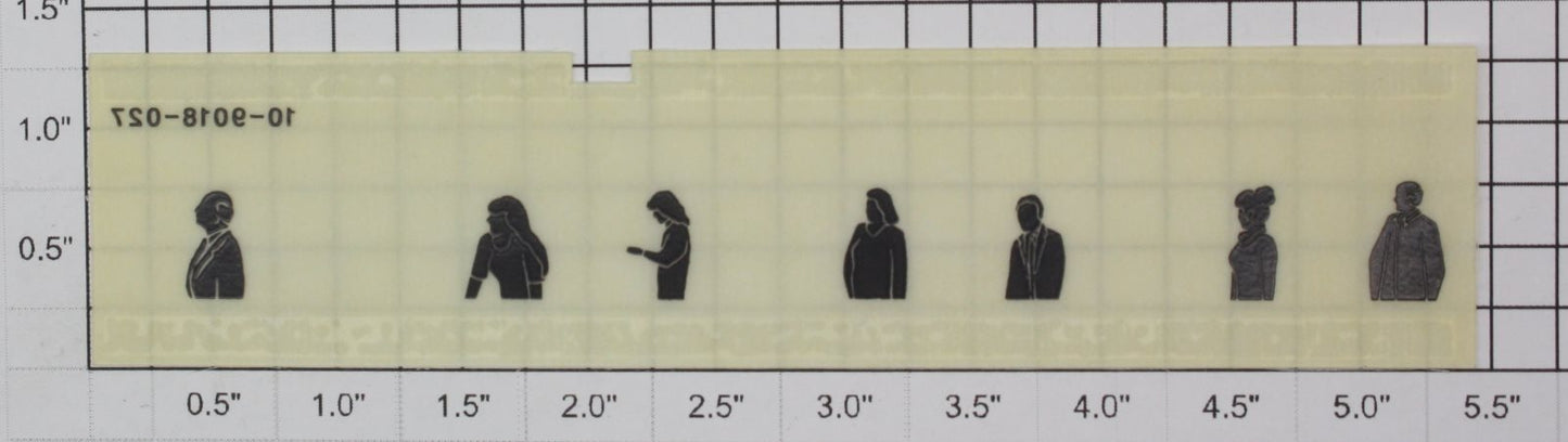 Lionel 9018-27 Right Hand Observation Window Strips