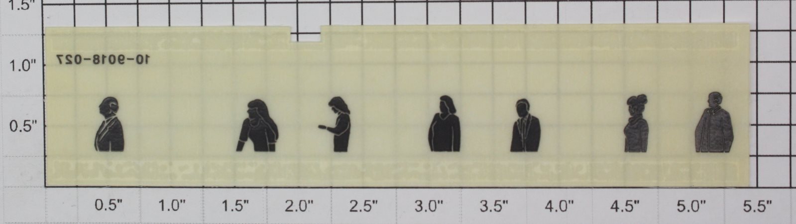 Lionel 9018-27 Right Hand Observation Window Strips