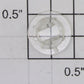 Lionel 9018-55 Clear Plastic Observation Car Plaques