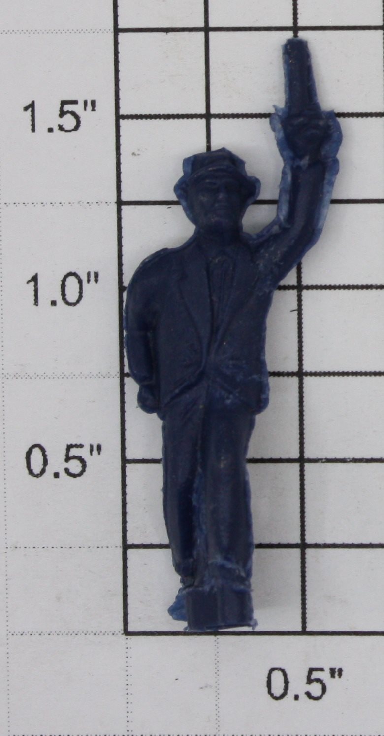 Lionel 3444-32 Dark Blue Policeman Figure with Club