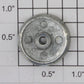 Lionel 8855-110 SD-18 Diesel Flangeless Plain Center Wheel