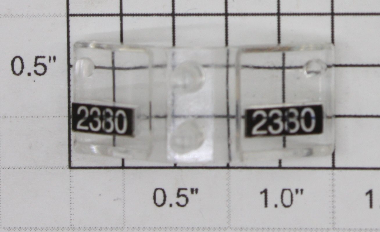 Lionel 8854-17 #2380 GP9 Front Number Board Lens
