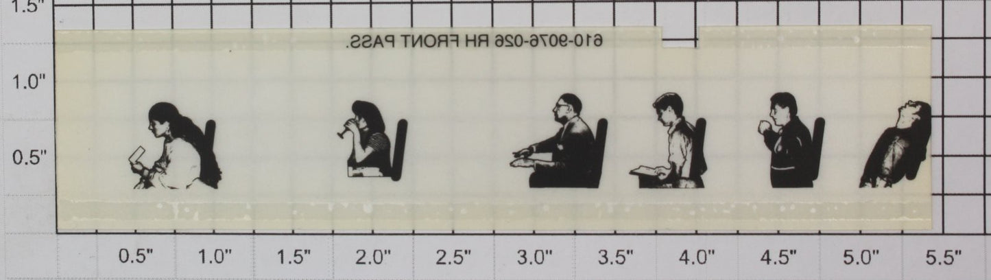 Lionel 9076-26 Right Hand Front Window Strip