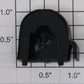 American Flyer 48251-111 Black Plastic Gear Cover