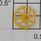 Lionel 7605-45 Yellow Brake Wheel
