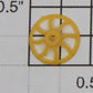Lionel 7605-45 Yellow Brake Wheel