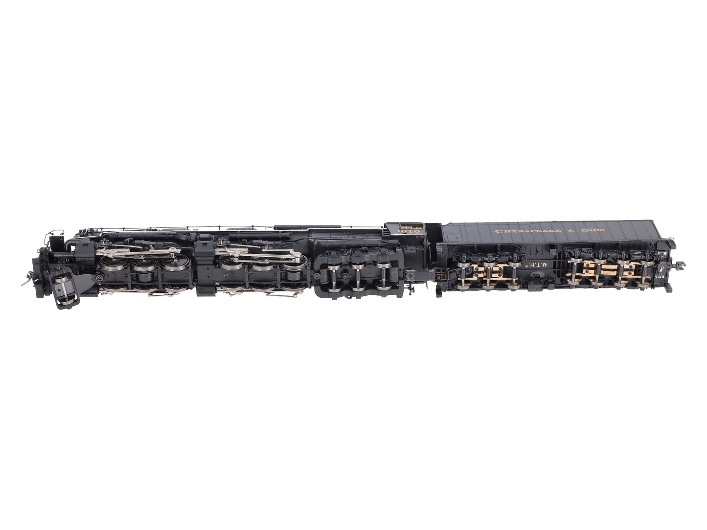 MTH 80-3251-1 HO Chesapeake & Ohio 2-6-6-6 Steam Locomotive #1610 w/PS3