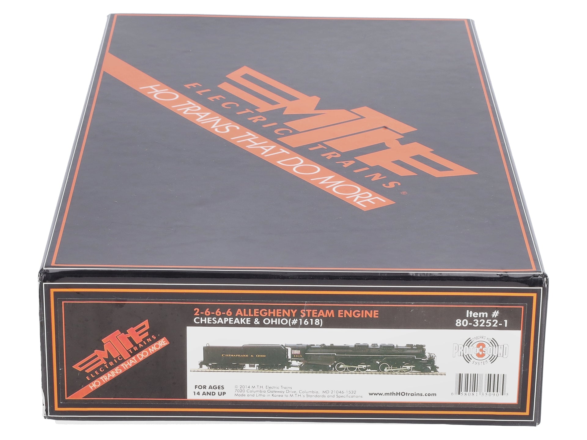 MTH チャレンジャー蒸気機関車 DCCサウンド スモーク MTH 80-32521 HO Chesapeake & Ohio 2-6-6-6 Allegheny - P-S 3.0, DCC