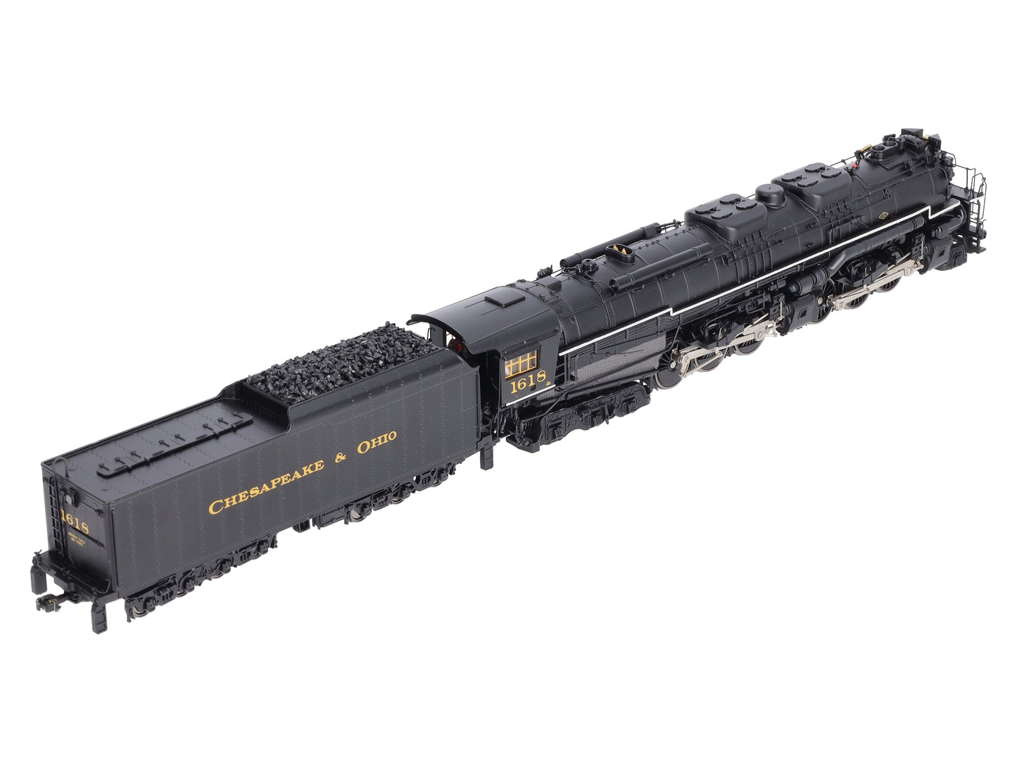 MTH 80-32521 HO Chesapeake & Ohio 2-6-6-6 Allegheny - P-S 3.0, DCC & Smoke #1618