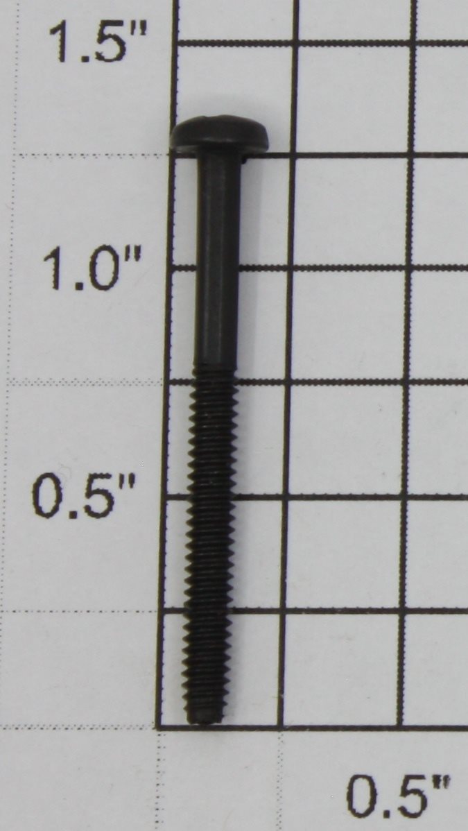 Lionel 8002-165 #4-40 x 1-3/8 Black Phillips Pan Head Screw
