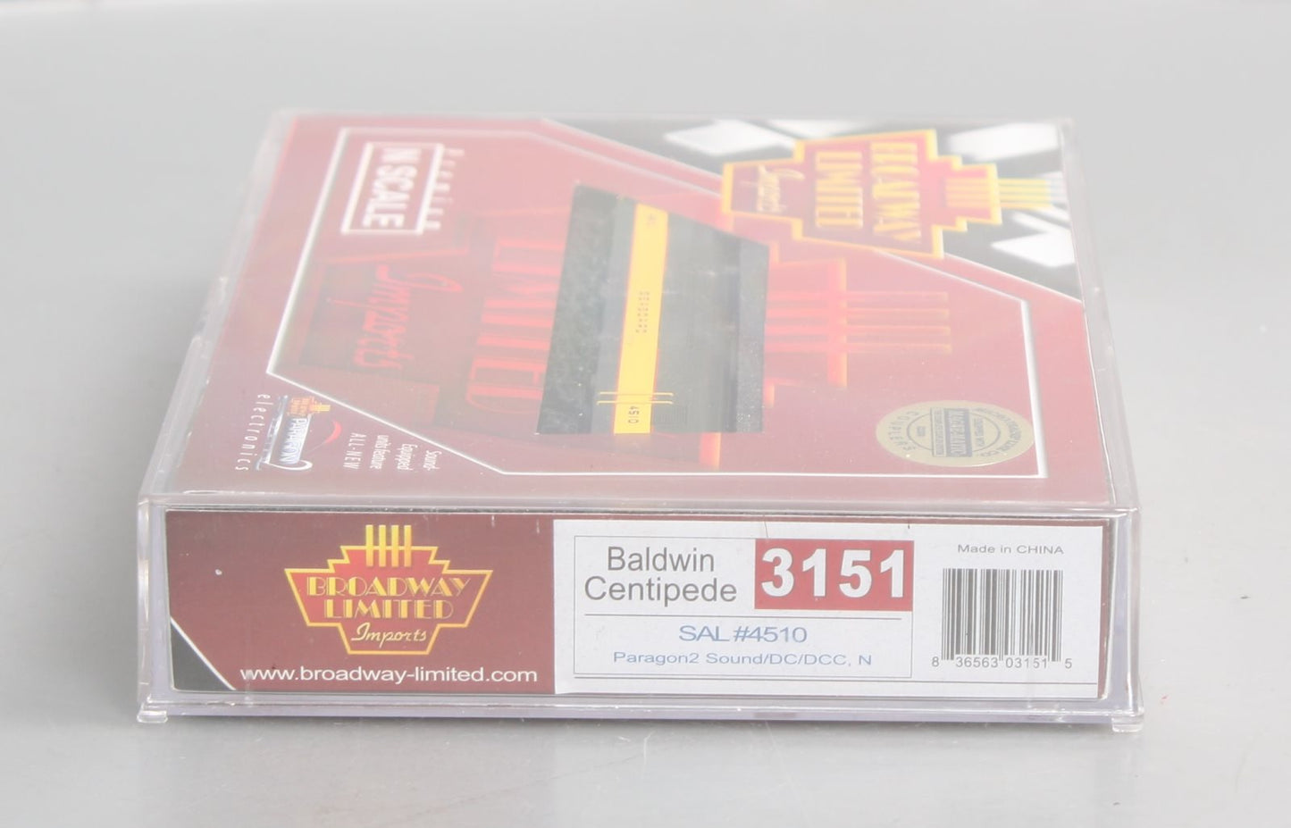 Broadway Limited 3151 N SAL Baldwin Centipede Diesel Locomotive Sound/DCC #4510