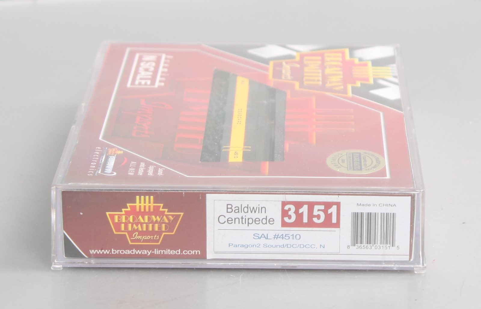 Broadway Limited 3151 N SAL Baldwin Centipede Diesel Locomotive Sound/DCC #4510