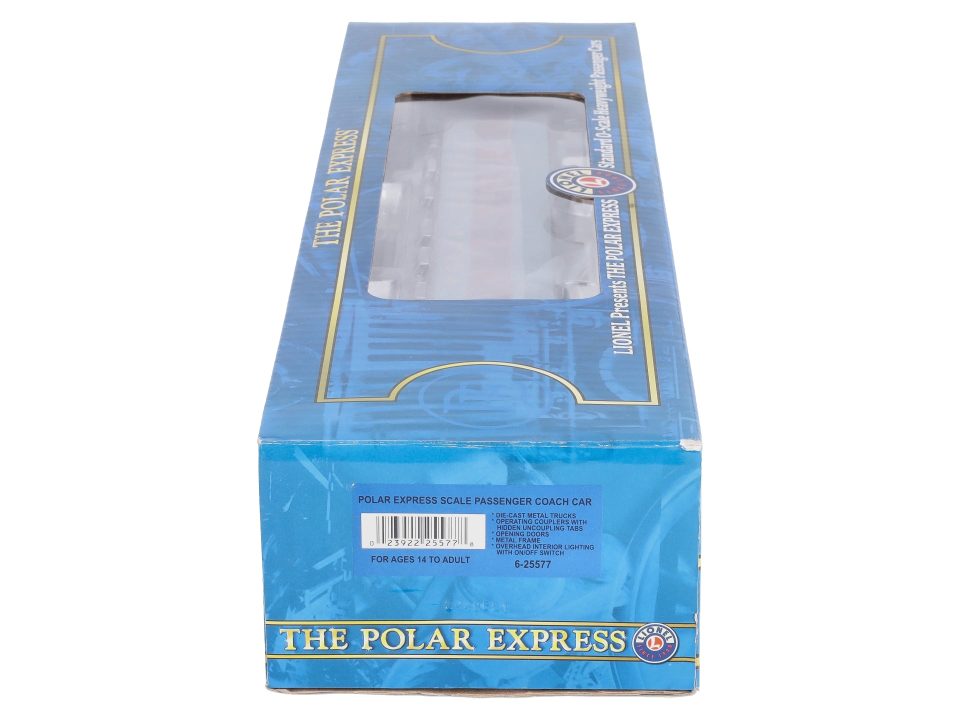 Lionel 6-25577 O Polar Express Scale Passenger Coach Car LN/Box