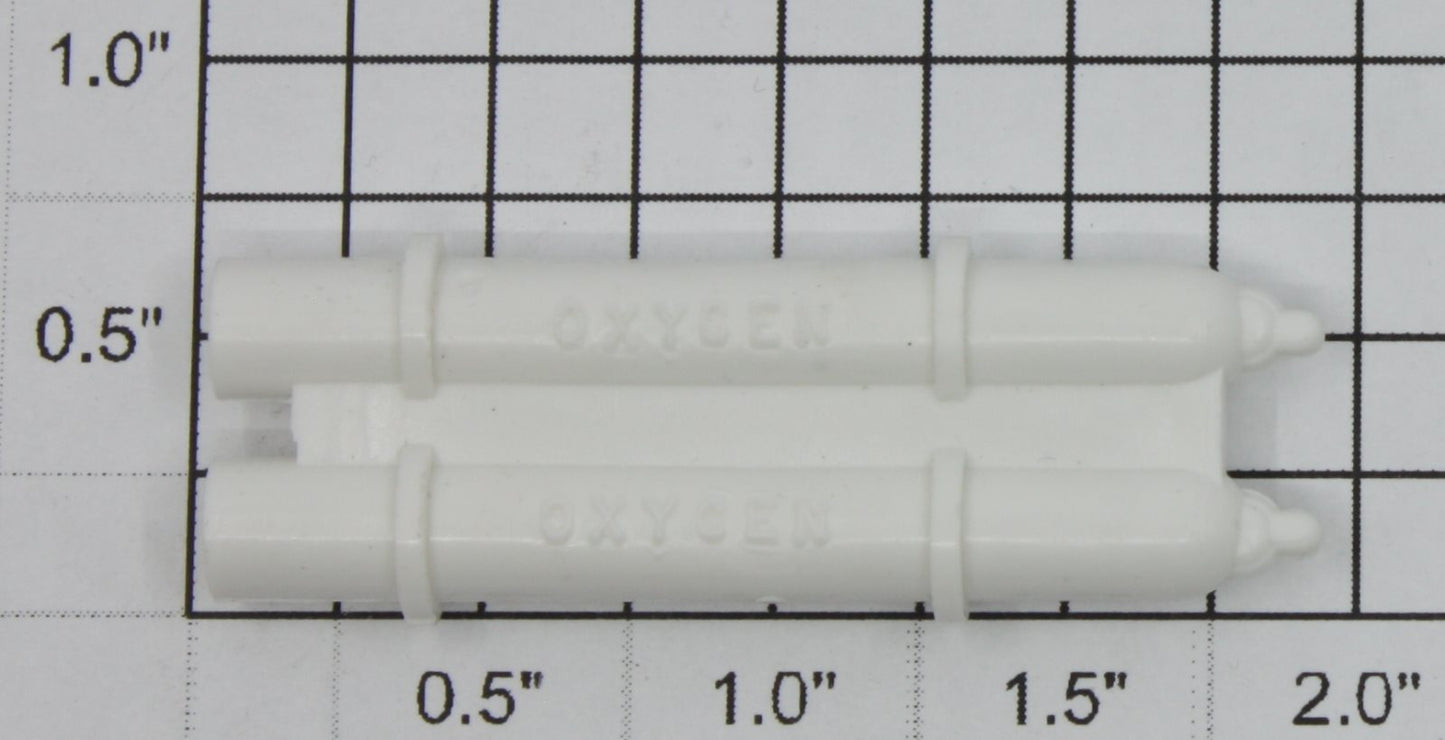 Lionel 6814-35 White Oxygen Tank-No Studs
