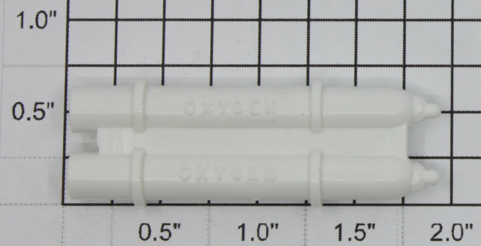 Lionel 6814-35 White Oxygen Tank-No Studs