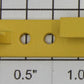 Lionel 2322-13 Left Metal Yellow Pivot Mount for Dump Bin