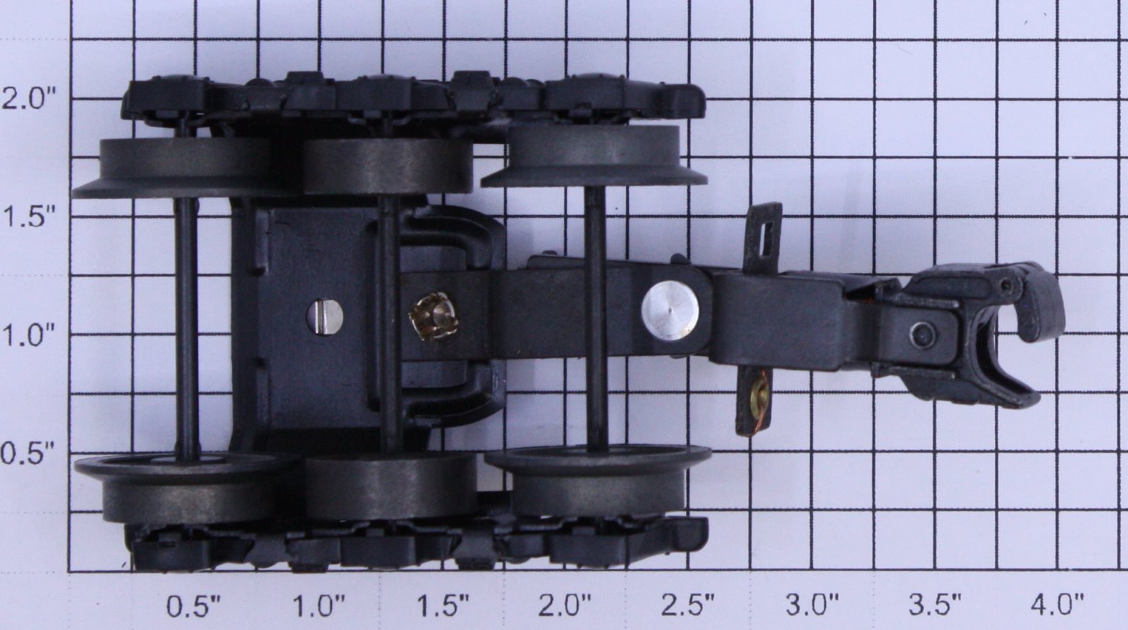 Lionel 6TCL-10 6-Wheel Articulated Light Coupler Truck w/o Collector Plate