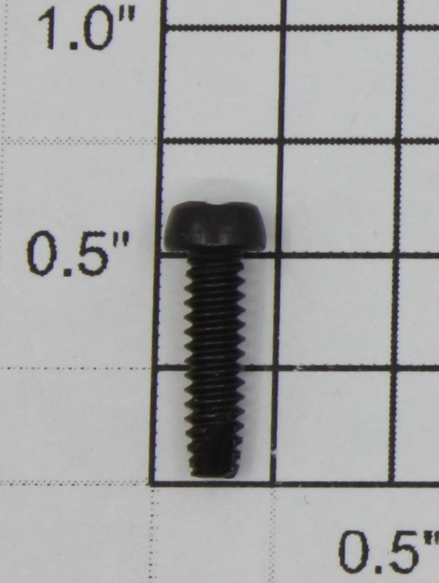 Lionel 8002-39 #6-32 x 1/2" Black Phillips Fillister Head Machine Screw