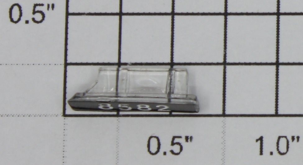 Lionel 8582-6 Right Hand Painted Raised Number Marker Lens/Number Board