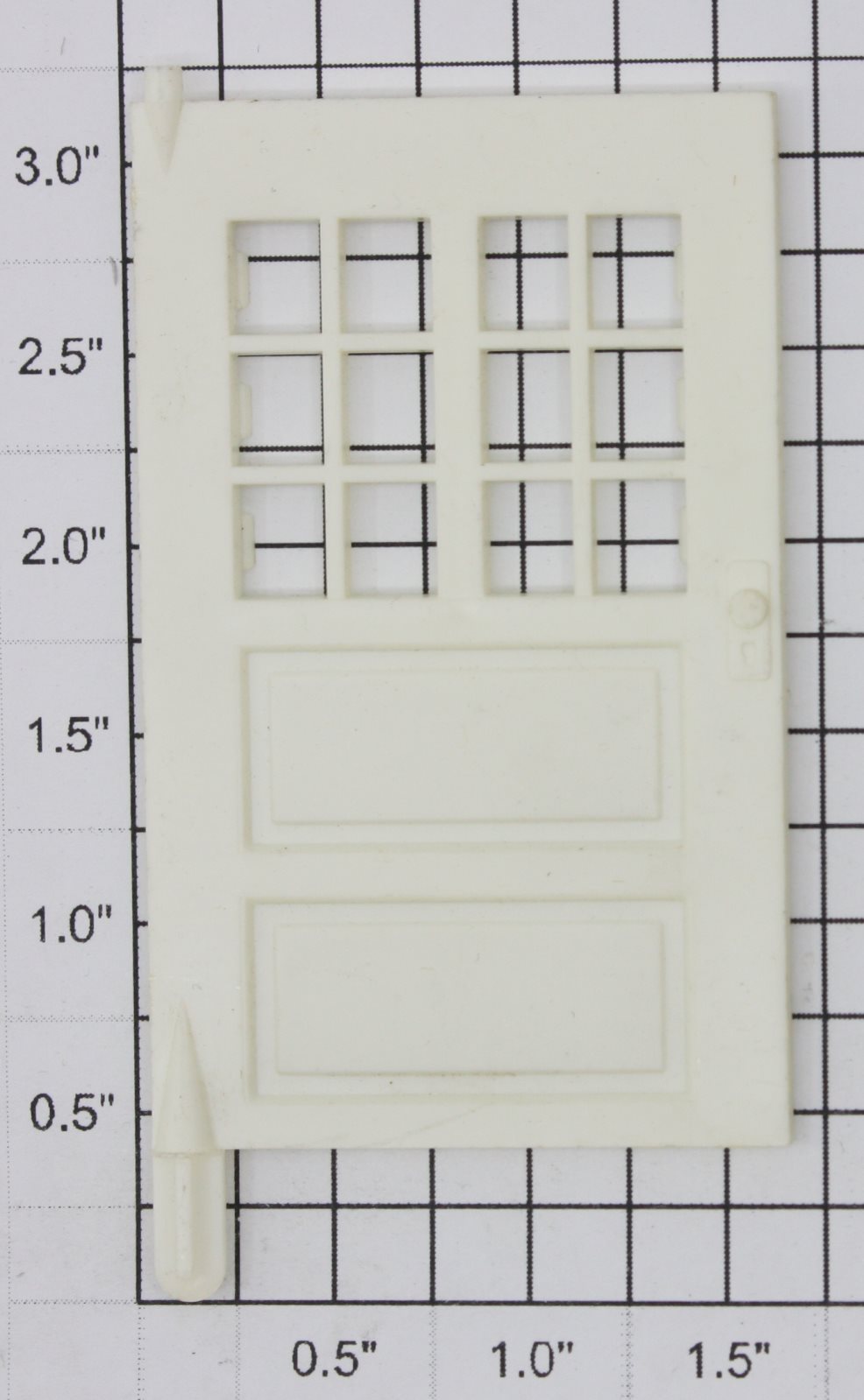 Lionel 2127-7 Large White Door-No Window