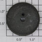 Lionel 8042-117 Whitewall Plain Center Wheel