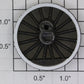 Lionel 8042-127 46-Tooth Whitewall Geared Center Wheel