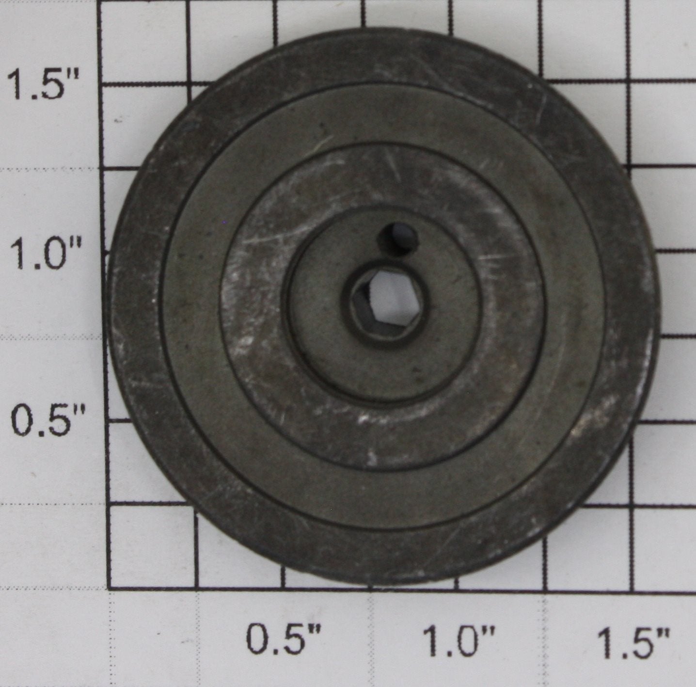 Lionel 18042-147 Whitewall Flanged Plain End Wheel