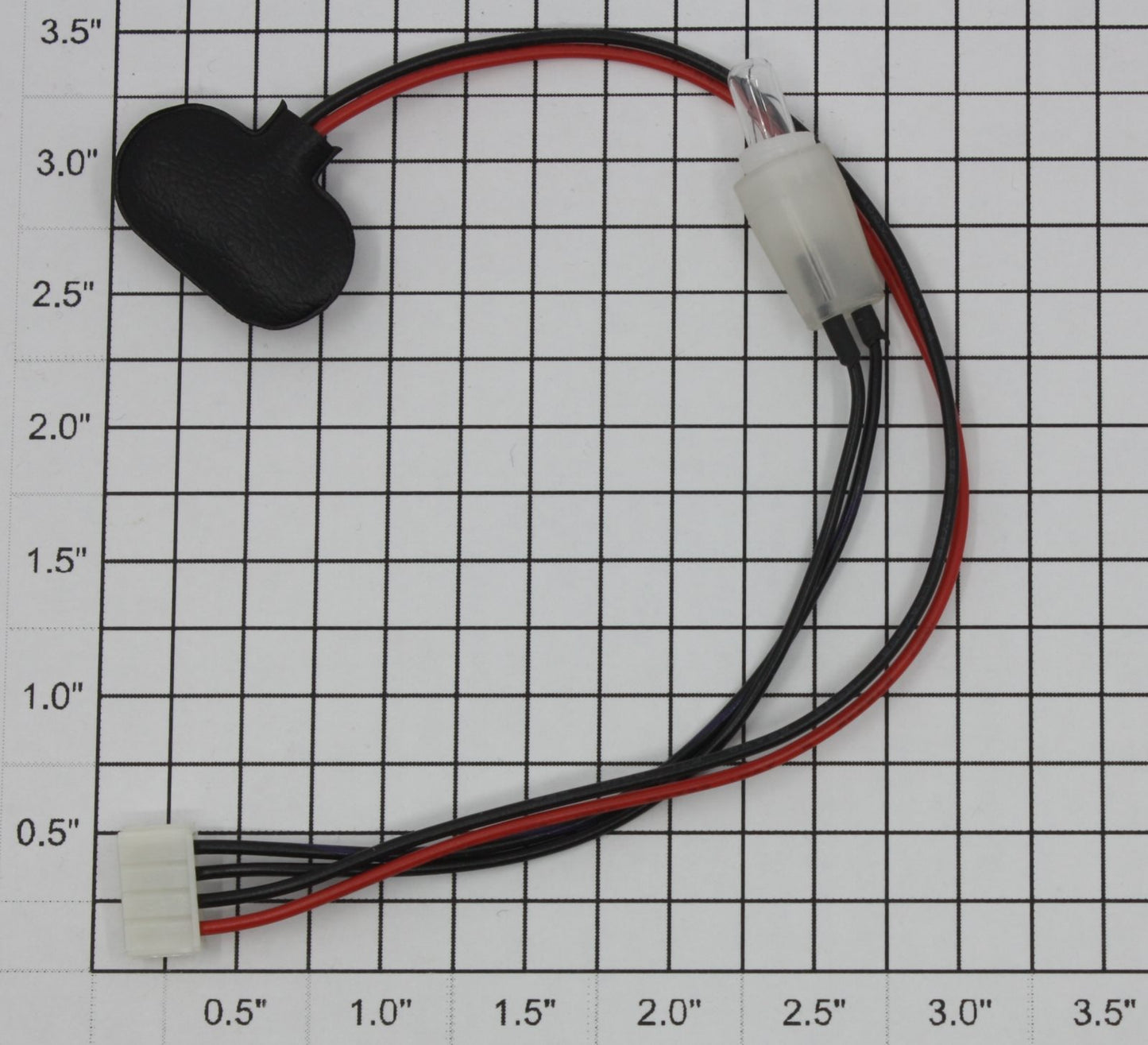 Lionel 8574-136 12V 120MA Lamp Harness with Adapter and Socket