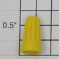 Lionel 7227-30 Small P4 Yellow Twist-on Wire Connector