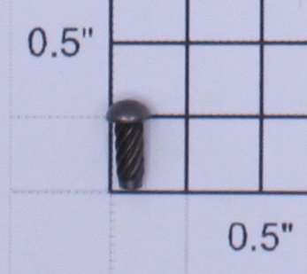 Lionel #4 x 1/4" Blackened Round Head Drive Screw
