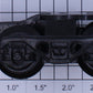 K-Line K5000-1 Plastic 4-Wheel Operating Coupler Truck with Fast Angle Wheels