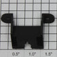 Lionel 8000-T75 Black Plastic Light Bracket