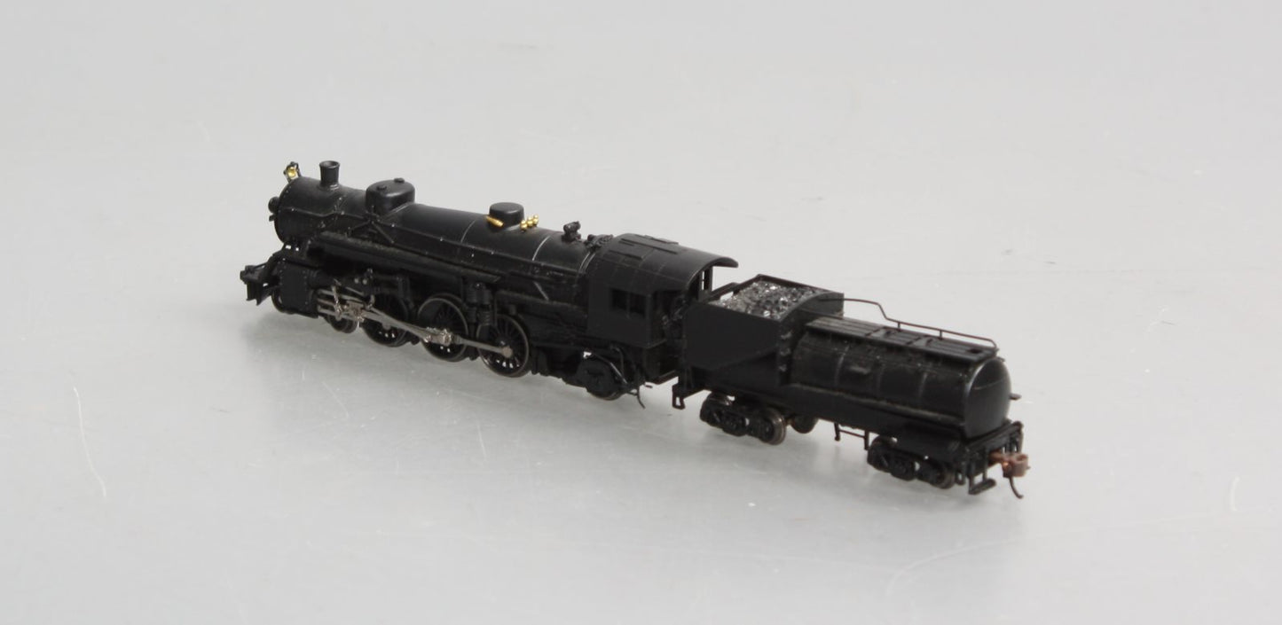 Model Power 87470 N Steam 4-6-2 Pacific w/Vanderbilt Tender, Undecorated