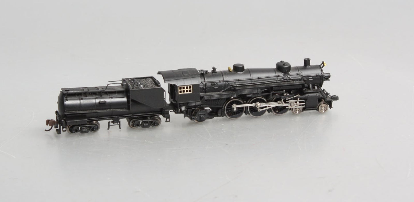 Model Power 87470 N Steam 4-6-2 Pacific w/Vanderbilt Tender, Undecorated