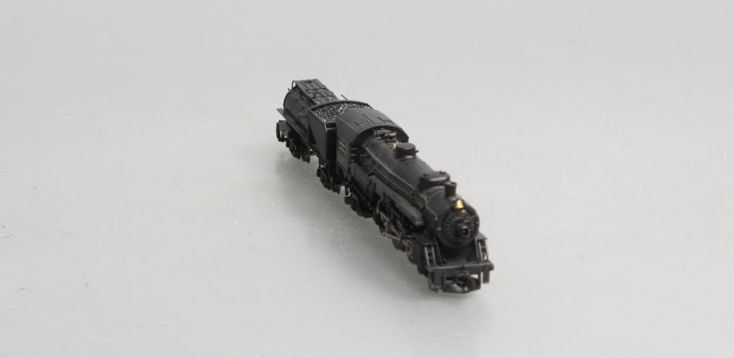 Model Power 87470 N Steam 4-6-2 Pacific w/Vanderbilt Tender, Undecorated