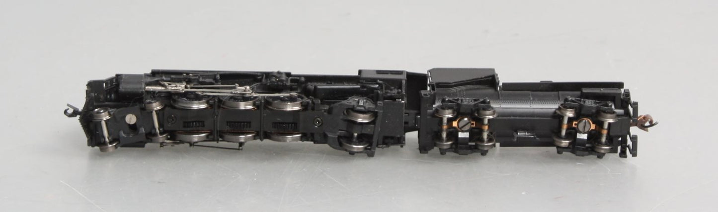 Model Power 87470 N Steam 4-6-2 Pacific w/Vanderbilt Tender, Undecorated