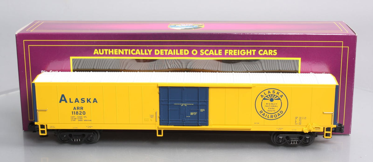 MTH 20-94052 O Alaska 60' Reefer Car #11820 NIB