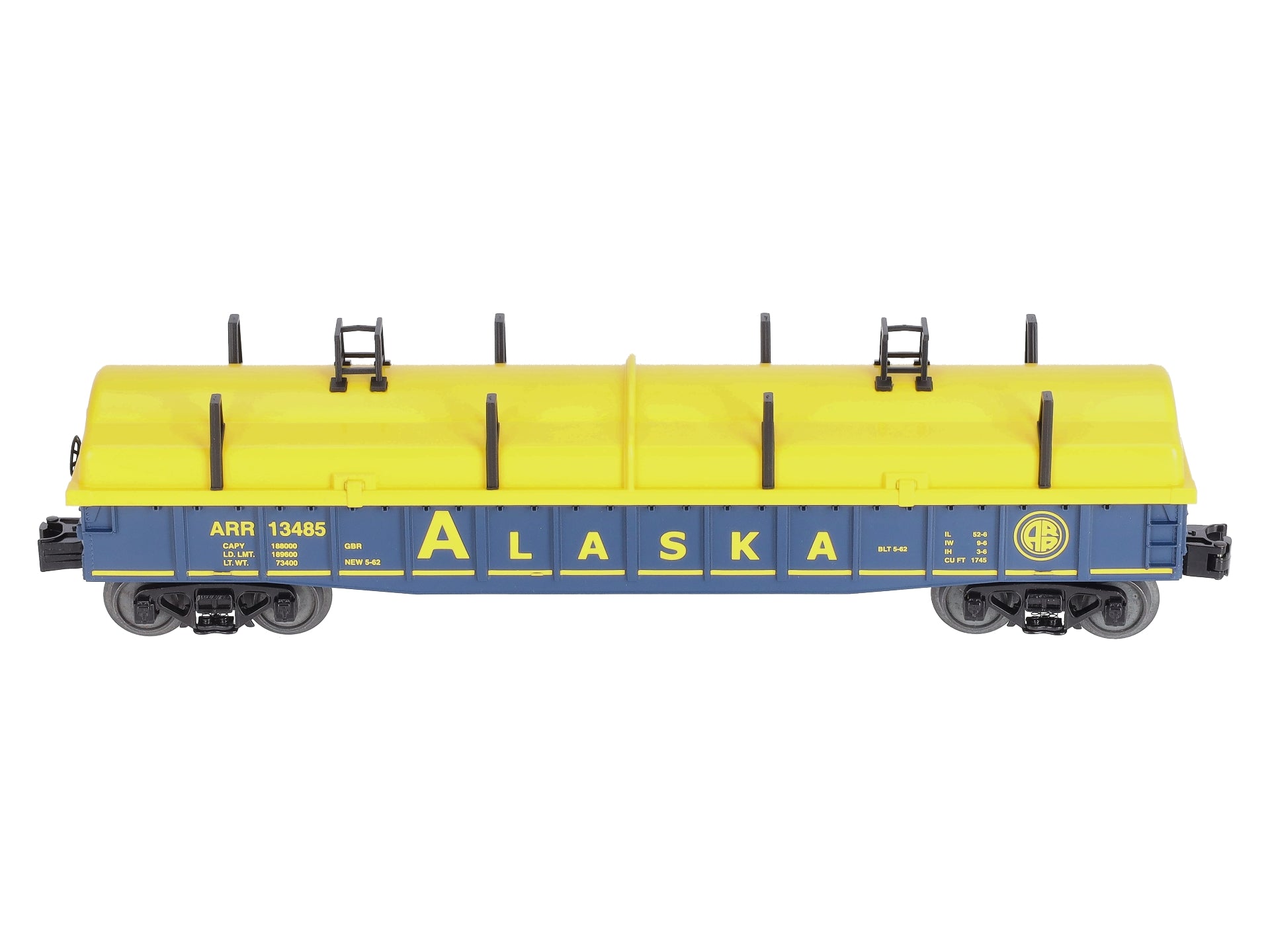 MTH 30-72069 Alaska Gondola Car w/Cover #13485