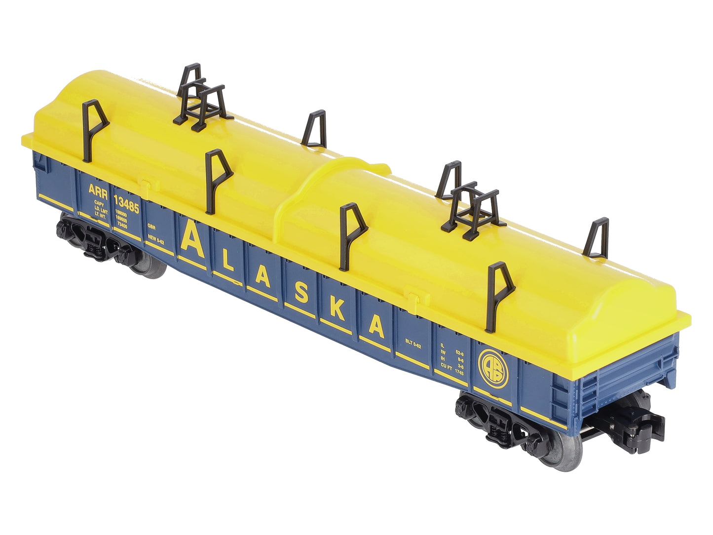 MTH 30-72069 Alaska Gondola Car w/Cover #13485