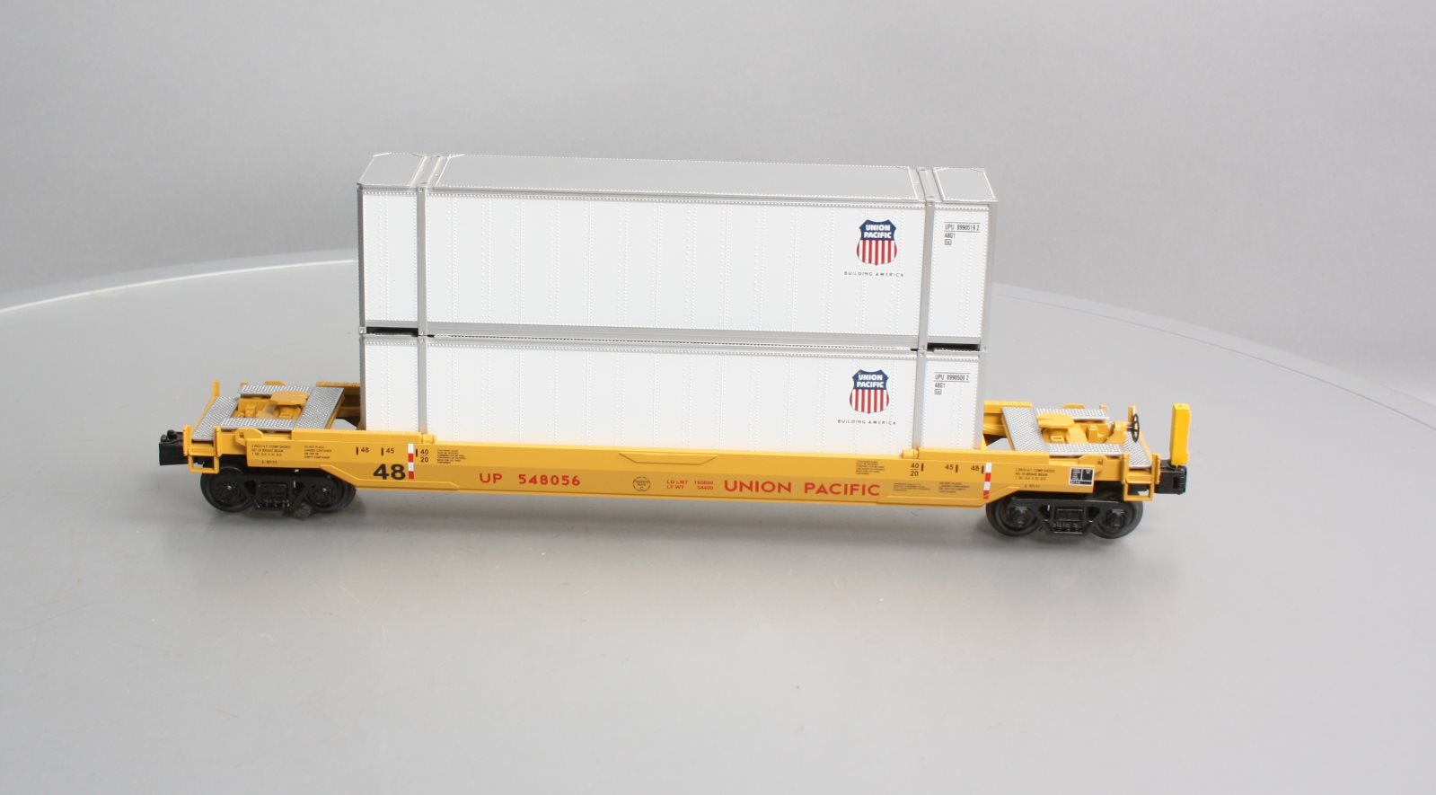 MTH 30-76759 O Union Pacific Husky Stack Car w/ ETD #548056 LN/Box