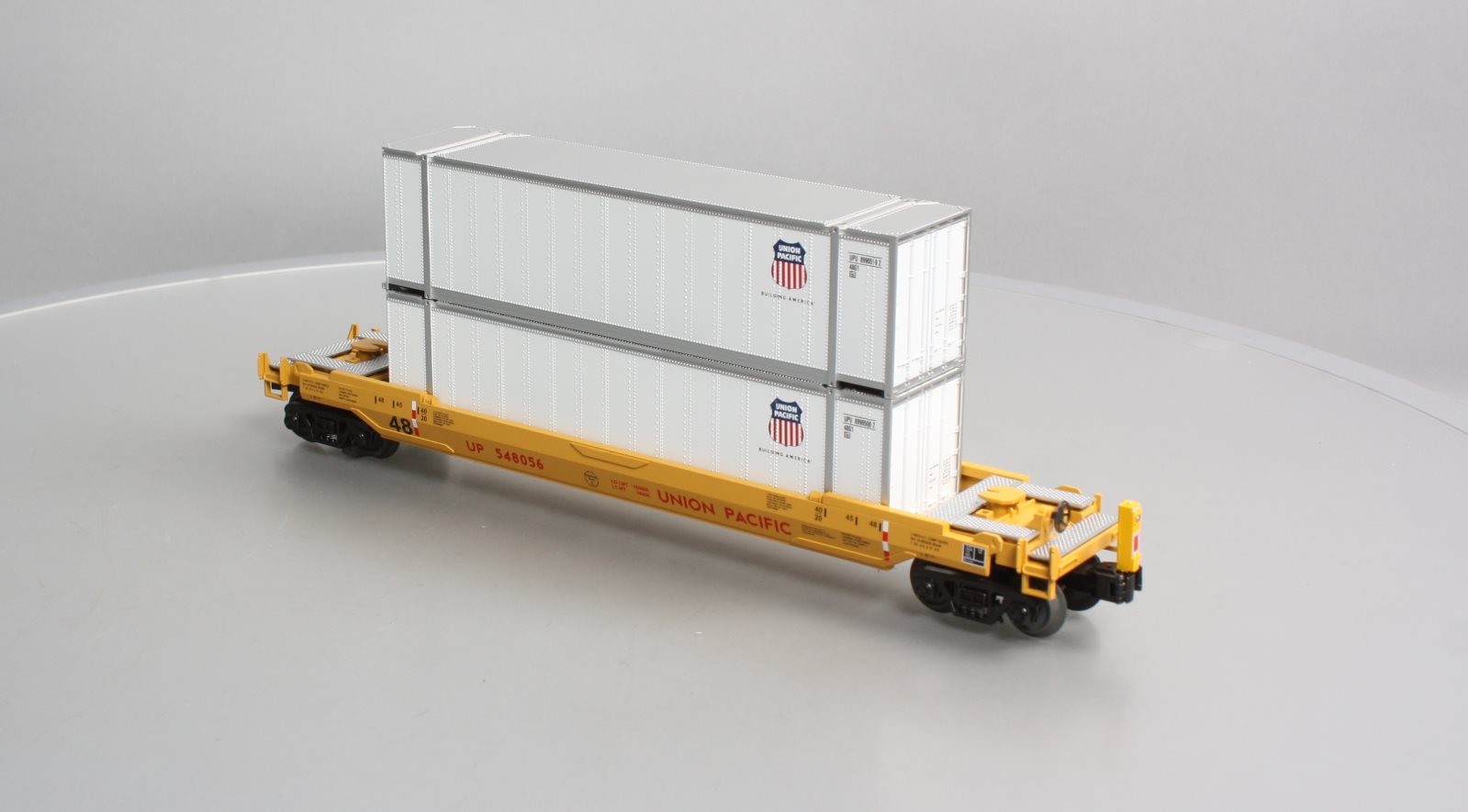 MTH 30-76759 O Union Pacific Husky Stack Car w/ ETD #548056 LN/Box