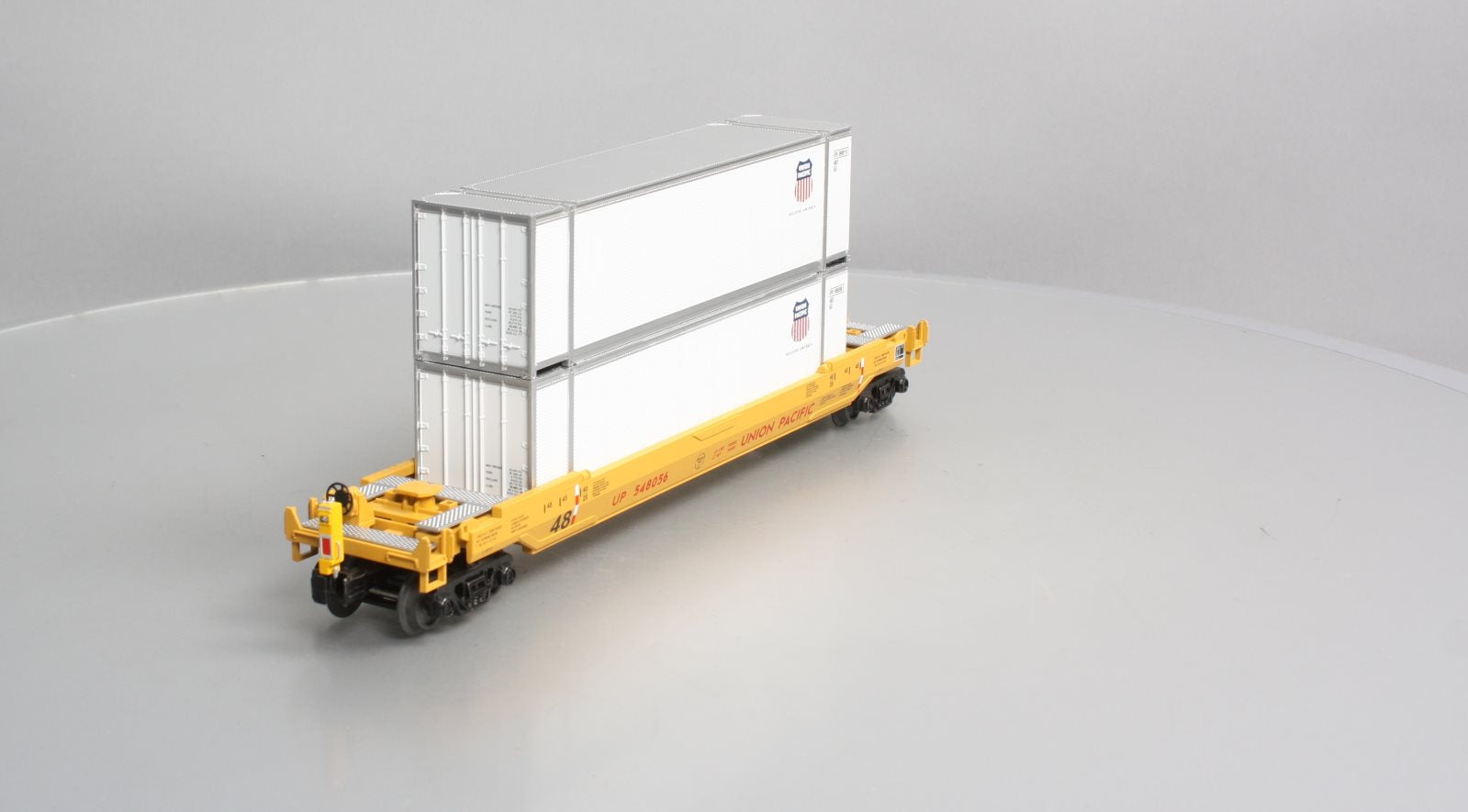 MTH 30-76759 O Union Pacific Husky Stack Car w/ ETD #548056 LN/Box