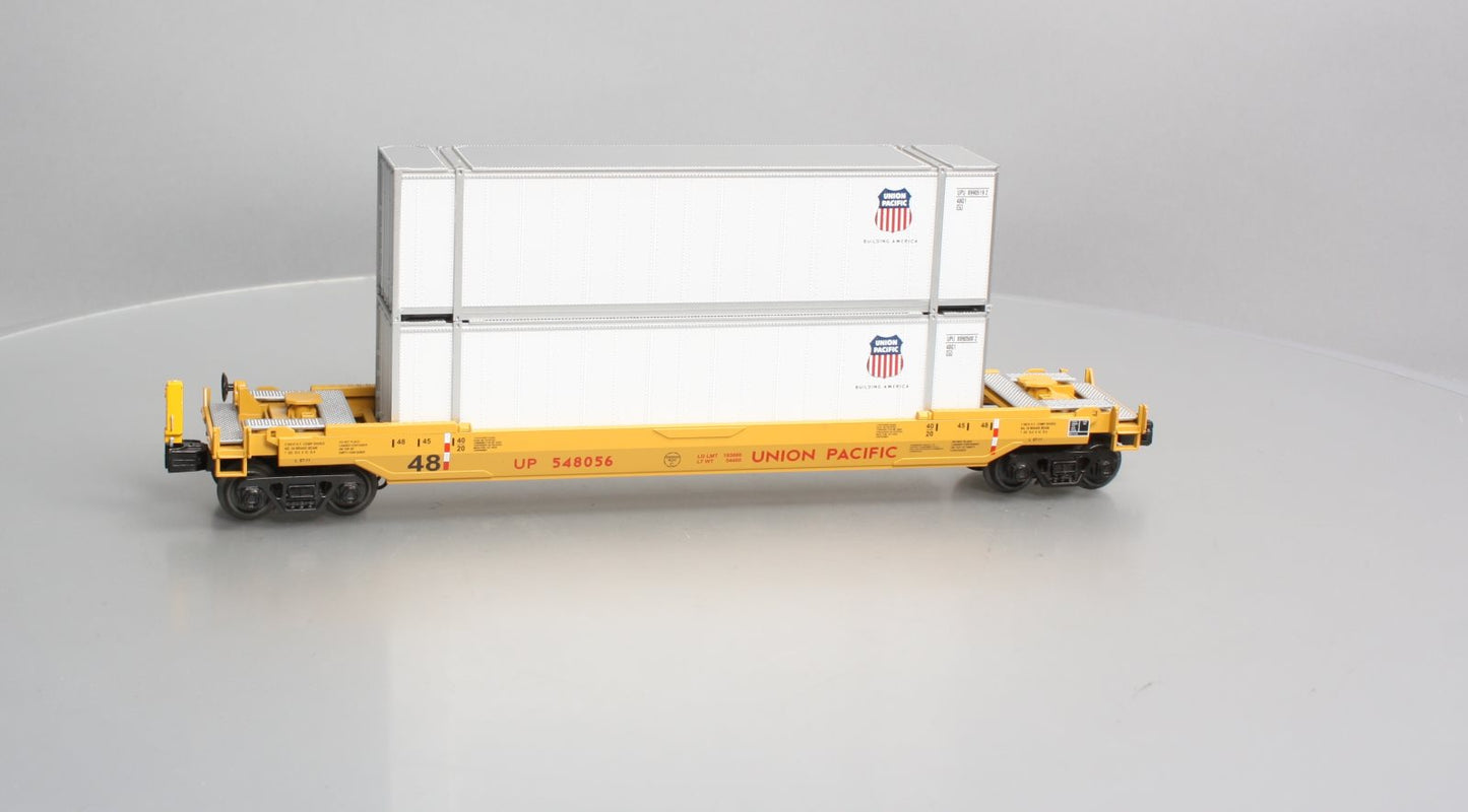 MTH 30-76759 O Union Pacific Husky Stack Car w/ ETD #548056 LN/Box