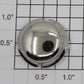 Lionel 260E-11 Nickel Round Metal Steam Dome Fits 255E, 250E
