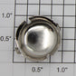 Lionel 260E-11 Nickel Round Metal Steam Dome Fits 255E, 250E