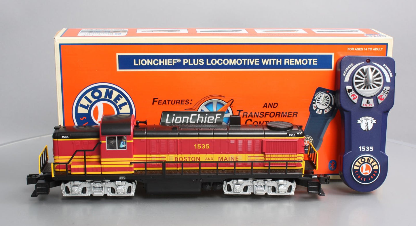 Lionel 6-84699 O Boston & Maine LionChief+ RS-3 Diesel with Bluetooth #1535