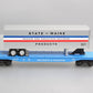 K-Line K62298 O Gauge Providence & Worcester Classic Flat Car w/ Bar Trailer LN/Box