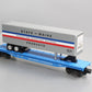K-Line K62298 O Gauge Providence & Worcester Classic Flat Car w/ Bar Trailer LN/Box