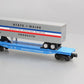 K-Line K62298 O Gauge Providence & Worcester Classic Flat Car w/ Bar Trailer LN/Box