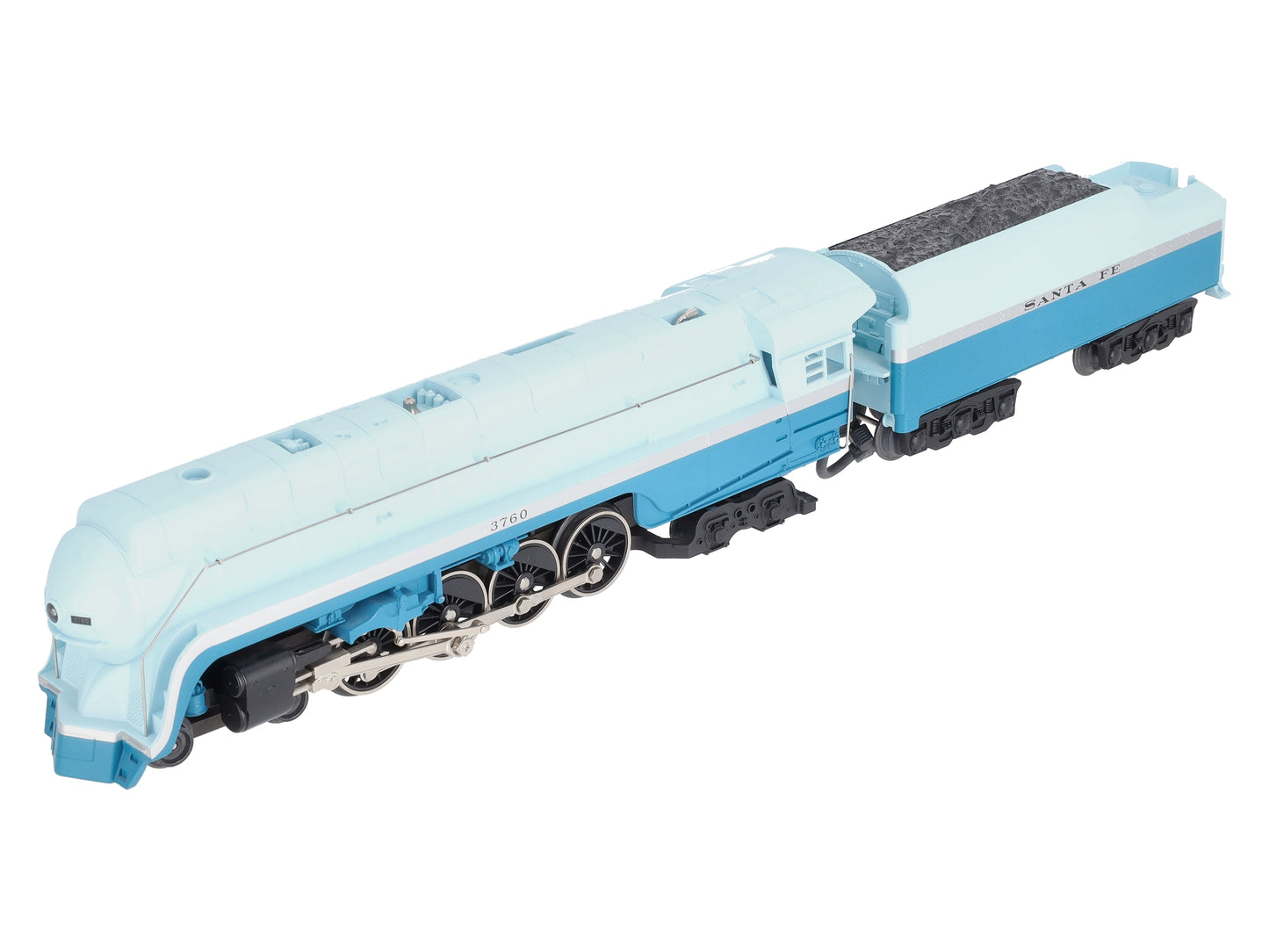 MTH 20-1106-0 O Santa Fe Streamlined Northern 4-8-4 Die-Cast Steam Engine #3760 LN/Box